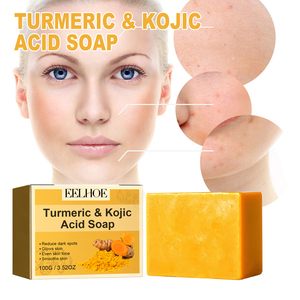 Jabón ácido de cúrcuma hidratante, limpiador facial Suave al por mayor - Product Image 6