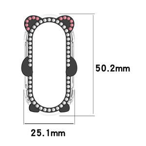 Étui de montre en diamant, étui de montre en PC pour <span class=keywords><strong>Xiaomi</strong></span> Mi Band10/10 NFC/9/9 NFC/8/ 8 NFC, protection d'écran - Product Image 3