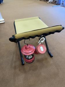 Tabouret pliant à deux hauteurs interchangeables, nouveau design, vente en gros d'usine, chaise <span class=keywords><strong>de</strong></span> jardin, mobilier d'extérieur, métal, fer - Product Image 5