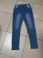 Nouveau Modèle Pantalon Femme Taille Haute Élastique Décontracté Long Slim Stretch Jean Crayon en Denim