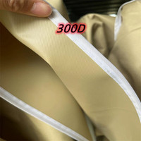 Tissu de tente en gros, imperméable, résistant aux UV, ignifuge, Oxford 300D-800D, housses de tente pliables