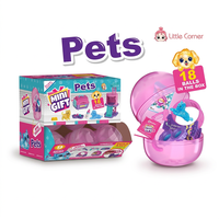 Nouveaux jouets de collection : Mini maison pour animaux de compagnie avec figurine et accessoires dans une boîte surprise, promotion, cadeau, machine Gashapon, jouets en capsule.