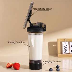 Elektrikli Fitness <span class=keywords><strong>Shaker</strong></span> Şişesi Manyetik Otomatik Karıştırıcı Protein Tozu Kabı Taşınabilir Doğrudan İçilebilir Spor <span class=keywords><strong>Blender</strong></span> <span class=keywords><strong>Shaker</strong></span> Bardak - Product Image 2