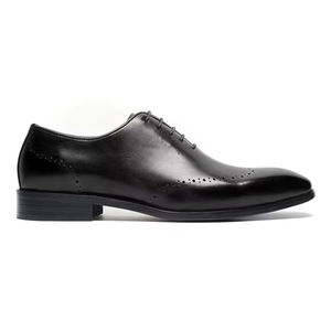 Chaussures Oxford décontractées pour hommes en cuir véritable, style britannique, grandes tailles, formelles, à enfiler, respirantes, pour l'automne et les mariages - Product Image 4
