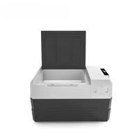 Compresor de Gran Capacidad 38L-58L, Doble Zona, Montado en Camión, con Barra de Tracción y Polea para Fácil Movimiento, 12V/24V/220V Universal, para Exteriores
