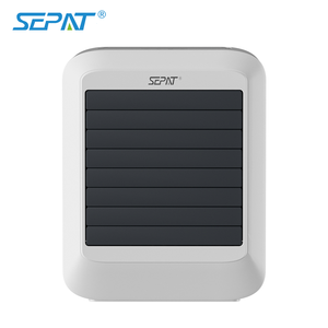 Ventilatore di Raffreddamento Evaporativo Portatile Mini Silenzioso Ricaricabile AC DC Solare per Interni - Product Image 3