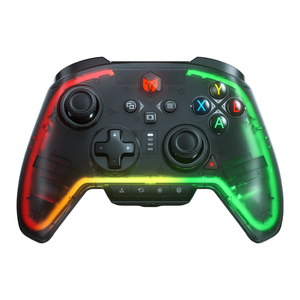 BIGBIG WON <span class=keywords><strong>Rainbow</strong></span> 2 PRO Elite Manette de jeu sans fil BT avec bouton Turbo et détection de mouvement pour <span class=keywords><strong>Switch</strong></span>/PC-Compatible Noir - Product Image 4