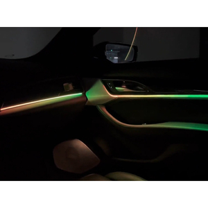 Kit d'éclairage ambiant RGBIC pour Cadillac CT5 2020-2025, décoration d'ambiance intérieure, bande lumineuse LED - Product Image 2
