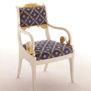 Sillón barato duradero exquisito con acento <span class=keywords><strong>Vintage</strong></span> de lujo francés, muebles hechos a mano para Hotel Villa House - Product Image 3