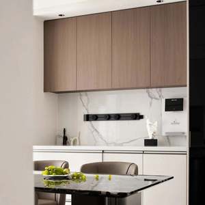 Ensembles de meubles en bois entièrement personnalisés de haute qualité pour appartements, villas, maisons résidentielles, design moderne pour cuisine, hôtel - Product Image 5