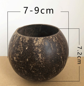 Giá Rẻ Giá Cup Vỏ Dừa Handmade Tùy Chỉnh Trang Trí Tự Làm Giáng Sinh Nến Vỏ Dừa - Product Image 4