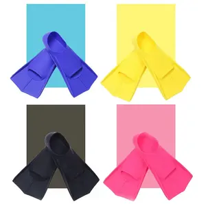 Silicon Factory Wholesale Customization High Quality Swimming Accessories Swim Flipper Silicone Fins Silicone Flippers