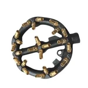 LYROE Brûleur en laiton commercial au gaz naturel propane GPL Brûleur à 23 jets Brûleur à jet en fonte <span class=keywords><strong>de</strong></span> fer - Product Image 3