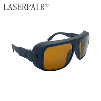 Lunettes de sécurité laser KTP de haute qualité 180-534nm & 800-1100nm Protection des yeux 532nm & 808nm Lunettes de sécurité laser de haute qualité