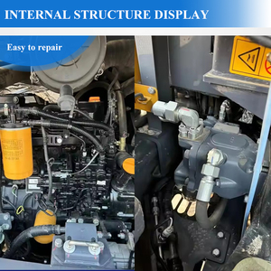 Excavadora de cadenas XGMC XE75GA de 7.5 toneladas con motor de 36kW y bomba de engranajes con rodamientos para proyectos de construcción globales - Product Image 3