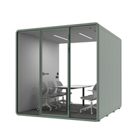 Cabine insonorisée de cosse extérieure de bureau Meilleure isolation phonique Cabine imperméable de bureau de jardin