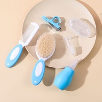 Outil de soins de santé pour enfants de haute qualité Portable 6 pièces ensemble de soins pour bébé nouveau coffret cadeau pour bébé Kit de toilettage pour bébé