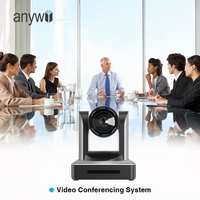 Caméra PTZ Anywii 20x Full HD 1080P 60fps avec zoom optique 20x, USB3.0, prise en charge POE NDI pour la vidéoconférence