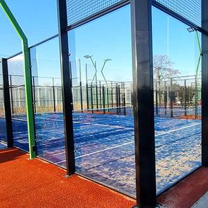 Gran <span class=keywords><strong>descuento</strong></span> Cancha <span class=keywords><strong>de</strong></span> tenis <span class=keywords><strong>de</strong></span> Pádel panorámica 20*10 M Tamaño Deportes al aire libre Cancha <span class=keywords><strong>de</strong></span> Pádel Certificación CE Cancha <span class=keywords><strong>de</strong></span> tenis <span class=keywords><strong>de</strong></span> pádel - Product Image 6