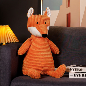 Peluche Morbido e Soffice a Forma di <span class=keywords><strong>Volpe</strong></span>, Simpatico Pupazzo Animale Cartoon - Product Image 2