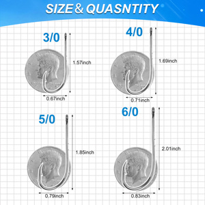 Anzuelos <span class=keywords><strong>de</strong></span> pesca 92247 Baitholder, anzuelo <span class=keywords><strong>de</strong></span> pico <span class=keywords><strong>de</strong></span> vástago largo, soporte <span class=keywords><strong>de</strong></span> cebo compensado negro, anzuelos <span class=keywords><strong>de</strong></span> pesca con 2 púas Baitholder - Product Image 3