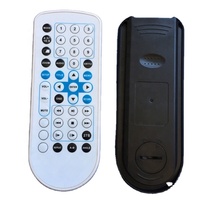 Télécommande universelle pour téléviseur, fonction personnalisable, étanche IP65, apprentissage IR, plastique, pile CR2025, 44 boutons, portée 10m