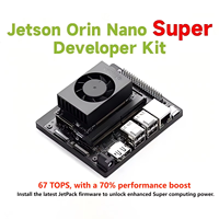 Kit de développement NVIDIA Jetson Orin Nano Super 8 Go, carte IA avec 67 TOPS, calcul en périphérie, cœur Ampere, 1024 cœurs CUDA intégrés