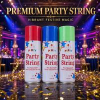 Guirlande de fête professionnelle non inflammable avec mousse colorée haute densité et formule sûre pour les anniversaires, les mariages et les événements festifs