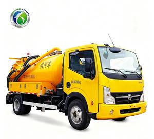 Camion d'aspiration des eaux usées 6x4 de 14 000 litres (14 tonnes) - Anti-adhérent pour les égouts des fermes d'élevage - Product Image 3