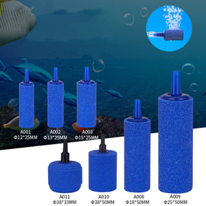Suministros de filtro de acuario de cerámica de calidad al por mayor bomba de oxigenación circular cilíndrica ecológica con arena y piedra de burbujas - Product Image 6