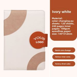 Custom Print Notebook Leather Stationery Journals Stationary School Supplies Diary <b>Note</b> <b>Book</b> With Brand Logo - Product Image 3