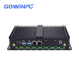 PC industrial Gowin de fábrica en Shenzhen, Core i5 i7, 6 puertos COM, Mini PC sin ventilador, compatible con Win7/Win10/Win11/Linux 6200U 6100U 8550U - Product Image 1