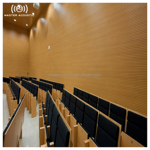 Paneles <span class=keywords><strong>de</strong></span> techo con ranura acústica <span class=keywords><strong>de</strong></span> madera <span class=keywords><strong>de</strong></span> diseño moderno MJ MASTER, tableros absorbentes <span class=keywords><strong>de</strong></span> sonido <span class=keywords><strong>para</strong></span> techo <span class=keywords><strong>acústico</strong></span> <span class=keywords><strong>de</strong></span> almacén moderno - Product Image 5