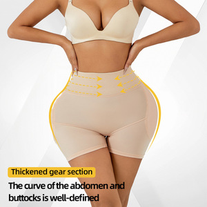 Pantalon Gainant <span class=keywords><strong>Taille</strong></span> <span class=keywords><strong>Haute</strong></span> Rehausse-Fesses Populaire Transfrontalier, Legging Sexy à Coussinets Éponge, <span class=keywords><strong>Grande</strong></span> <span class=keywords><strong>Taille</strong></span> Effet Sculptant - Product Image 2