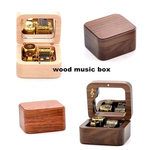 <span class=keywords><strong>Caja</strong></span> de música de Castillo móvil para cumpleaños, de madera, personalizado, venta al por mayor - Product Image 6