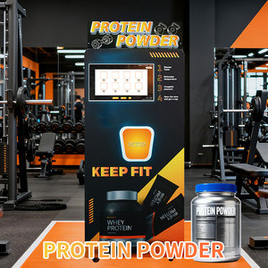 Caiyunjuan Thông Minh Tự Động Điều Khiển Từ Xa Protein Bột Máy Bán Hàng Tự Động Với Lạnh Đồ Uống Dispenser Cho Phòng Tập Thể Dục 24 Giờ Hoạt Động - Product Image 2