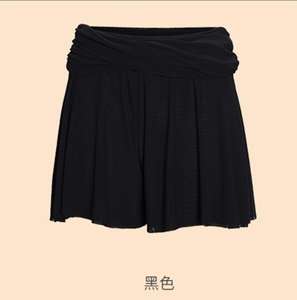 2025 <span class=keywords><strong>Short</strong></span> de Ballet pour femmes taille haute Double couche Yoga jupe pantalon court filles Skate gymnastique doux maille vêtements de <span class=keywords><strong>danse</strong></span> - Product Image 5