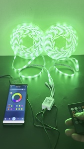 ไฟนีออนเฟล็กซ์ QSD035 5050 แถบไฟ LED RGB แรงดันต่ำ AC220V IP65 พร้อมรีโมทคอนโทรล ไฟอัจฉริยะ ยืดหยุ่นได้ CRI สูง 90 แสงสีขาว - Product Image 3