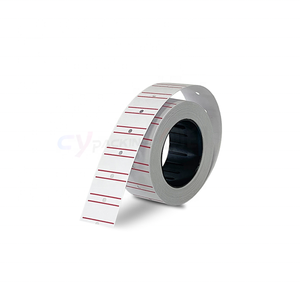 תגיות מחיר 26X16, 21X12 לאקדח תמחור בצבע לבן, תוויות מדבקות לחנויות קמעונאיות - Product Image 2