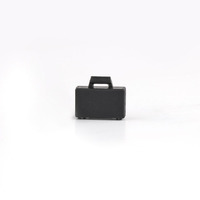 WW2 militaire Mini Figure soldat armée noir mallette valise bloc de construction jouets