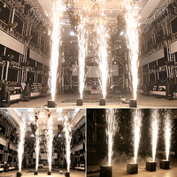 Máquina de Chispas Frías para Fuegos Artificiales con Control DMX Inalámbrico de 650W para Escenarios de Bodas
