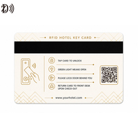 Serrure de porte d'hôtel intelligente personnalisée, contrôle d'accès par carte, carte en PVC/PET/papier, puce MIFARE Plus EV1 pour hôtel de luxe, hôtel boutique