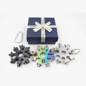 Haute qualité <span class=keywords><strong>flocon</strong></span> de Neige Clé 18in1 Diverses Utilisations Tournevis Ouvre-bouteille En Forme De <span class=keywords><strong>Flocon</strong></span> de neige <span class=keywords><strong>Multi</strong></span>-outils - Product Image 1