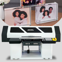 Nueva impresora UV multifuncional UV 6042 de cama plana con máquina de impresión de alta resolución para cubierta trasera móvil