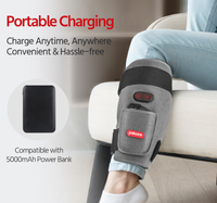 Enveloppe chauffante thermique portable pour mollets, avec massage vibrant alimenté par USB, pour le soutien des mollets et la récupération musculaire après les activités sportives