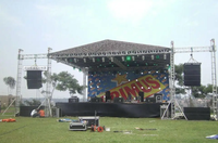 Gran oferta, braguero de iluminación de escenario de aluminio de alta calidad para eventos, braguero de arco de boda, escenario de aluminio