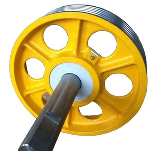 Pabrik <span class=keywords><strong>Elevator</strong></span> dengan Pulley <span class=keywords><strong>Sheave</strong></span> Besi Cor - Product Image 1