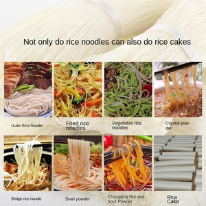 Machine d'extrudeuse de vermicelles d'acier inoxydable/fabricant de gâteau de riz/nouilles de riz faisant l'équipement - Product Image 2