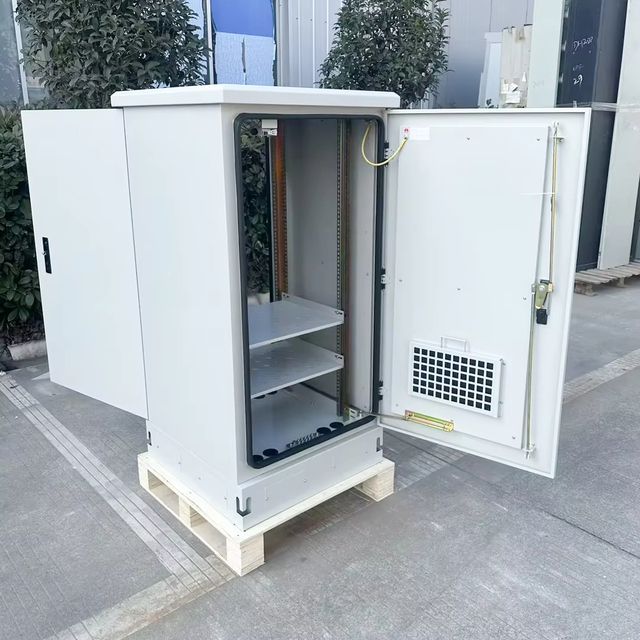 20U 24U Stainless Steel Waterproof Telecom Network Ip55 Ip65 Cabinet Outdoor Galvanized Steel Enclosure