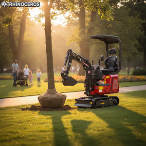 Bestverkochte RHINOCEROS minigraafmachine van 0,66 ton met snelle laadfunctie - Product Image 5